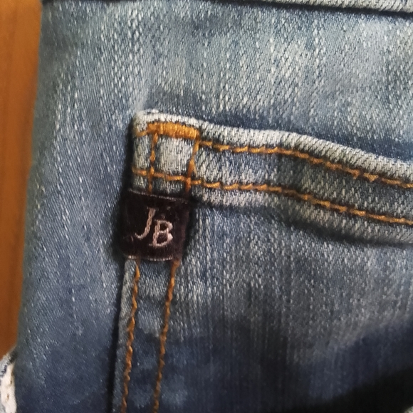 Trendy Distressed Blue Skinny Jeans Judy Blue Los Angeles Size 2XL X 29" Inseam - Picture 13 of 16